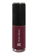 Sherry shade of Bonjou Beauty vegan lip gloss on a white background