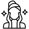 Moisturize face icon