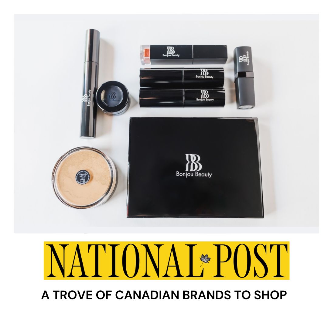 Bonjou Beauty makeup for National Post Canafian brands feature
