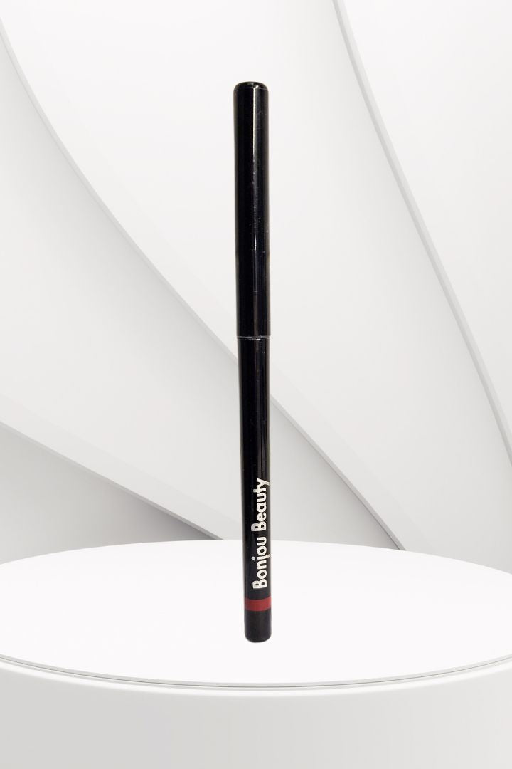 Waterproof lip liner on white table