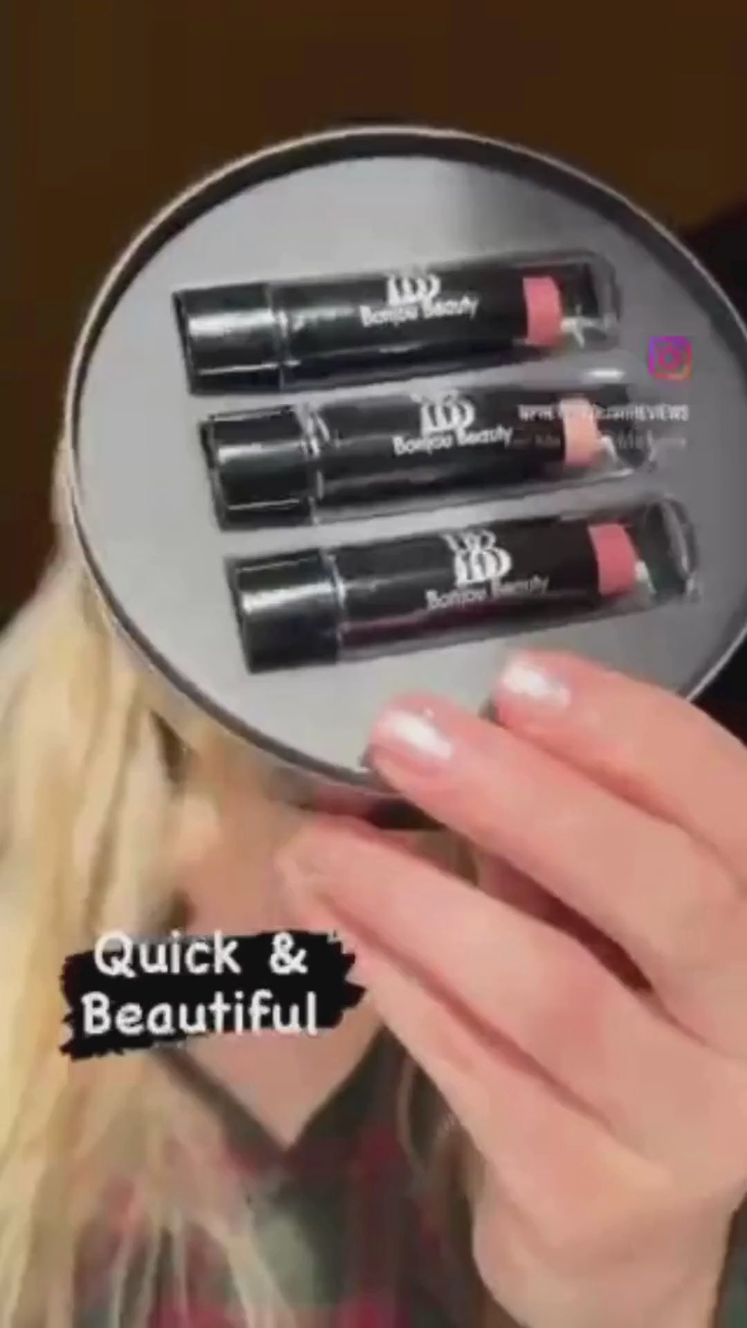 3 in 1 Beauty Stix customer  getting ready video