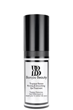 Bonjou Beauty Tropique Renew eye treatment bottle on a white background