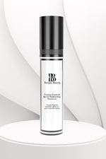 Bonjou Beauty Tropique Replenish Moisturizer Skincare bottle with black cap and white label on a light gray background