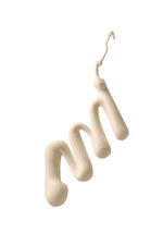 Balancing Act Moisturizer texture in a wavy design on a white background