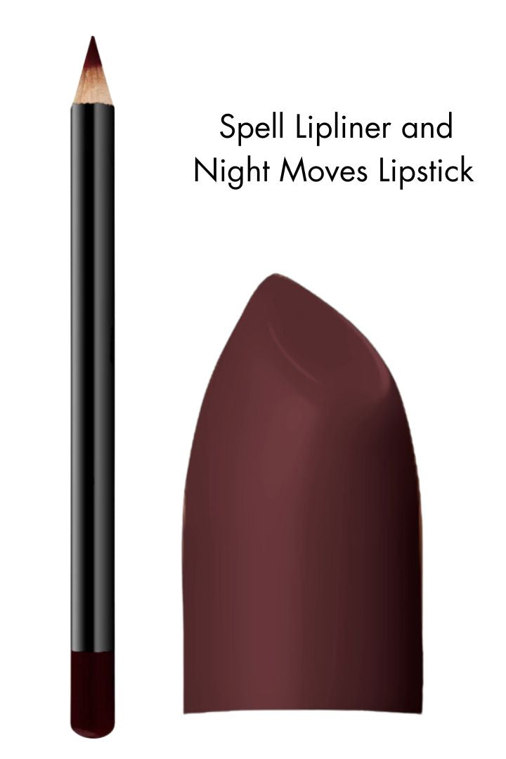 The Perfect Lip Kit Bundle Spell Lipliner and Night Moves Lipstick