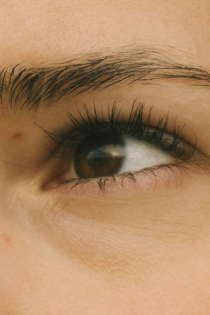 lashes with maximize mascara