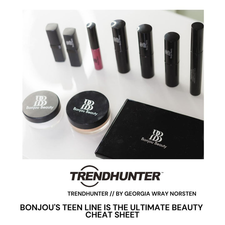 Link to Trend Hunter Magazine Article on Bonjou Beauty's Teen Line